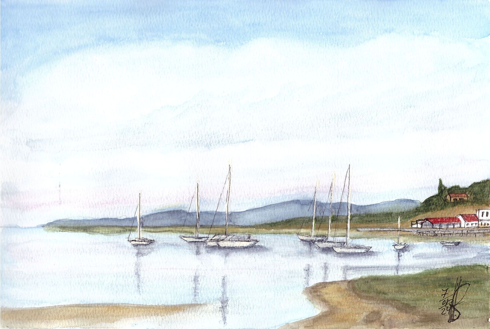 Hafen von Alvor, Algarve