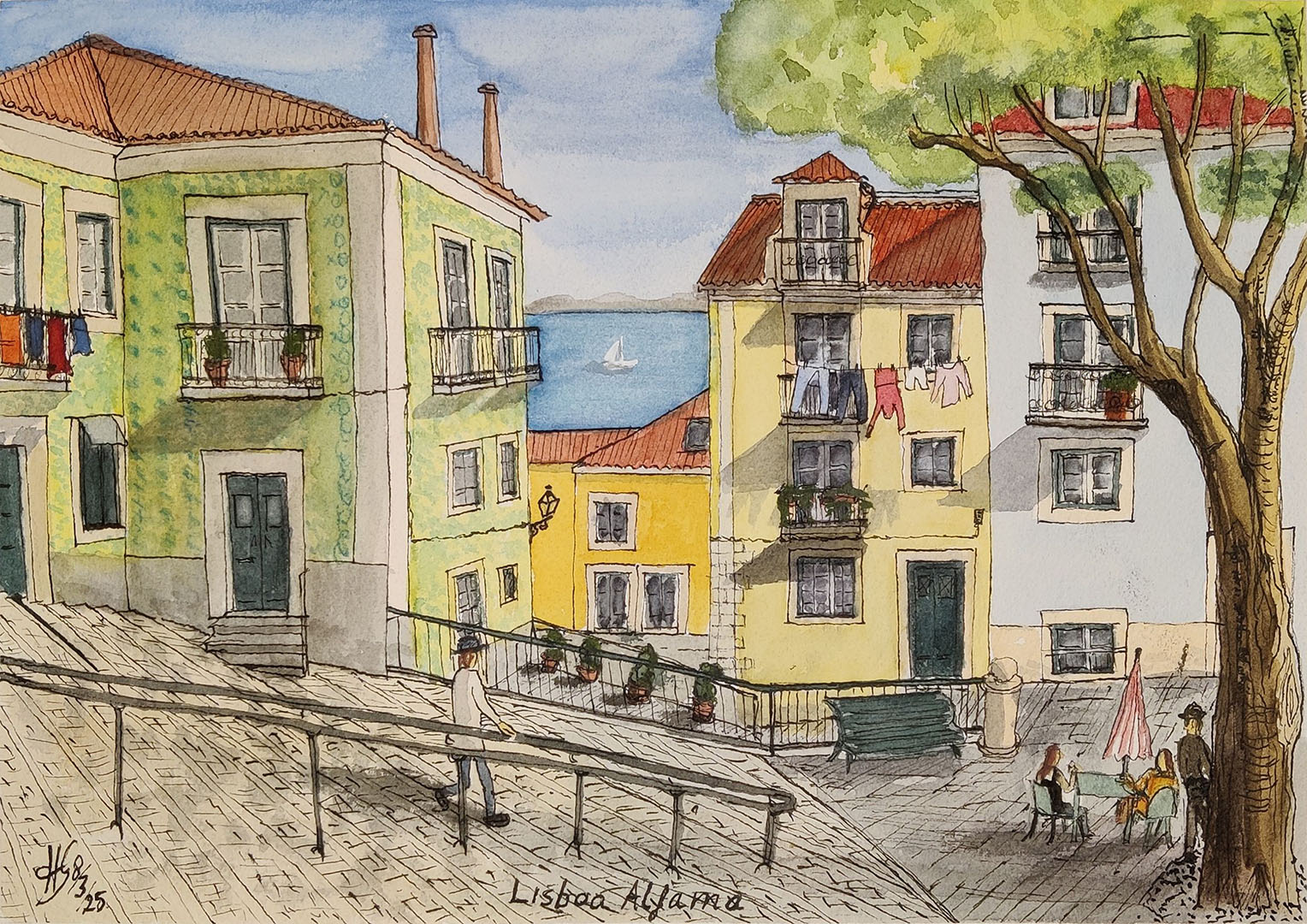 Lisboa, Alfama Platz
