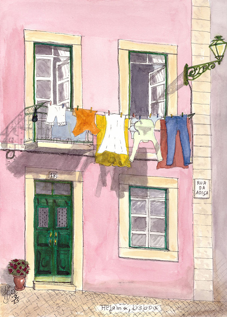 Lisboa, Alfama, Rua da Adica