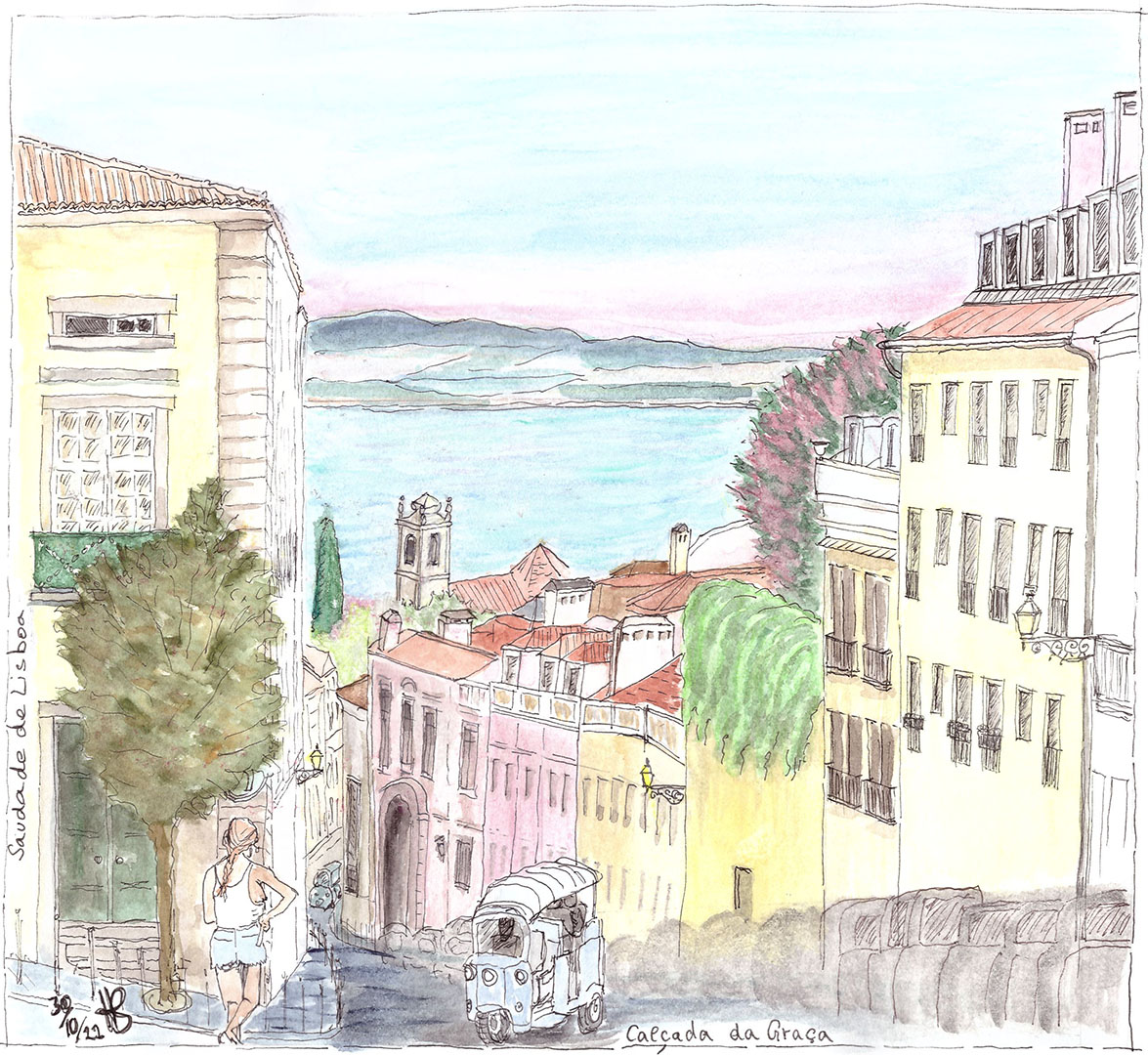 Lisboa, Calcada da Graca